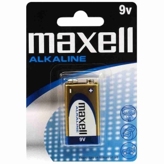 BATERIA 9V alakliczna Maxell